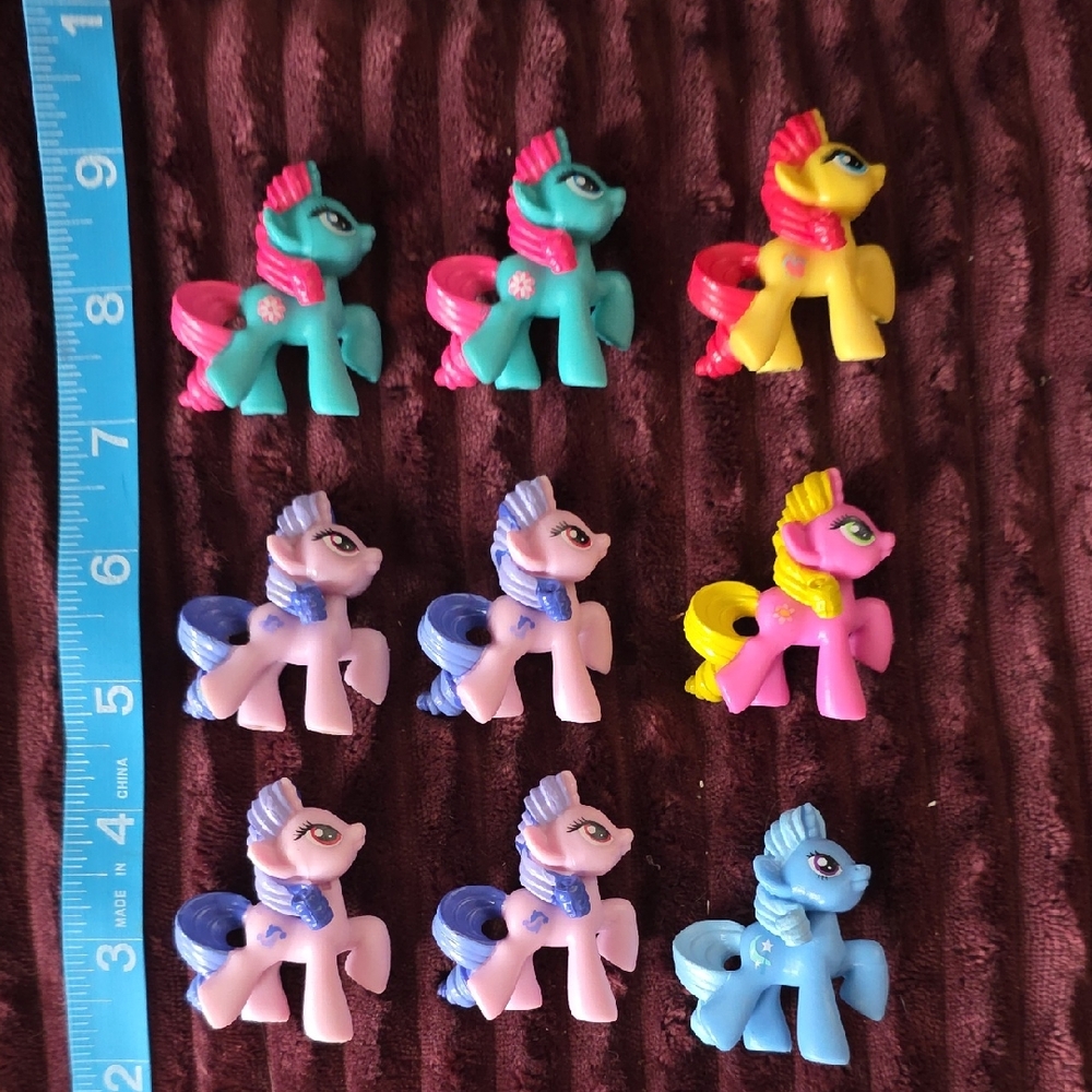 Assorted My Little Pony Lot Of 9